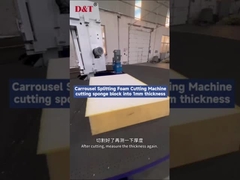Sponge Flexible PU Blade Cutter / Mesin disesuaikan, 2D Foam CNC Cutter