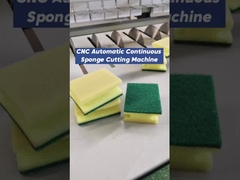 Mesin penggilingan spons terus menerus otomatis untuk pencuci piring Spons abrasif