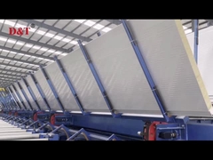 Versatile Disesuaikan EPS / Rock Wool Sandwich Panel Mesin Untuk Atap Dan Dinding