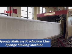 Jalur produksi spons otomatis penuh/mesin manufaktur busa PU