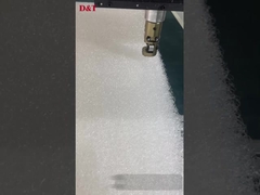 40m/Min busa tegak mesin pemotong CNC spons memotong bentuk 2D