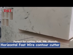 Mesin pemotong PU kaku digital CNC dengan remote control nirkabel