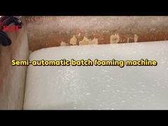 Semi Otomatis Kasur Polyurethane busa Membuat Mesin Efisiensi Tinggi Membentuk Bubuk Kotak